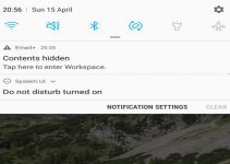 How to get rid of “Contents hidden” on Samsung Galaxy?